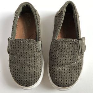 TOMS Unisex Luca Slip-On Shoe Toddler Size 7